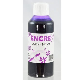 Drawing ink bottle 250 ml - Purple