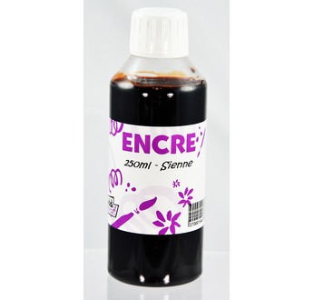 Drawing ink bottle 250 ml - Sienna