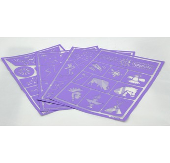 School pack Stencils Set n¡ 2