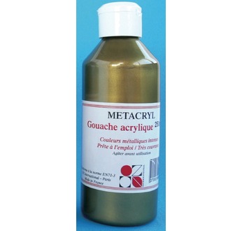 METACRYL Metallic acrylic paint - 250 ml - Bronze