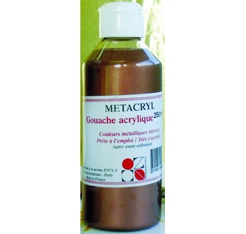 METACRYL Metallic acrylic paint - 250 ml - Copper