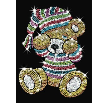 ART-SEQUIN Teddy Bear
