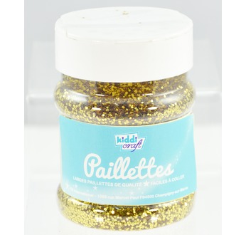 Glitter flakes Pouring Pot of 150 gr - Green