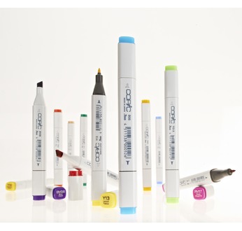 COPIC MARKER  214 couleurs