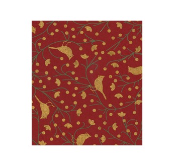 PAPERTREE 50*70 110g CHERRY Rouge/Or