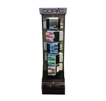 Empty COPIC SKETCH 358 colour display