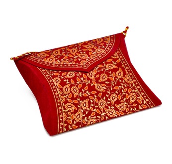 PAPERTREE TAJ Pillow Pouch Curry - Set of 2