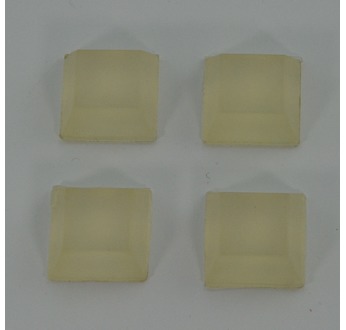 Pack of 4 Rubber feet for modular display