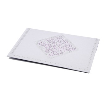 PAPERTREE TAJ Enveloppe kdo (A5) lilas