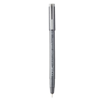 COPIC MULTILINER: 0.1mm tip GREY