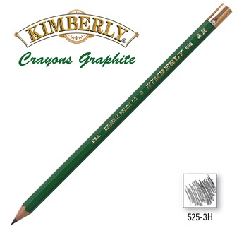 Crayon Graphite Kimberly 3H - embout métal