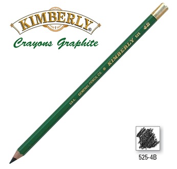 Crayon Graphite Kimberly 4B - embout métal