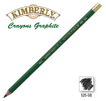 Crayon Graphite Kimberly 5B - embout métal