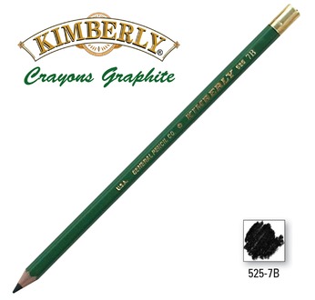 Crayon Graphite Kimberly 7B - embout métal