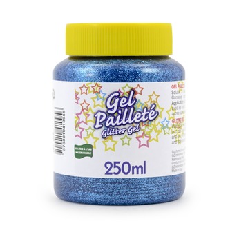 250gr Glitter gel: BLUE