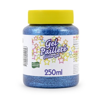 Gel pailletée 250gr - BLEU