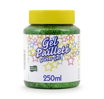 Gel pailletée 250gr - VERT