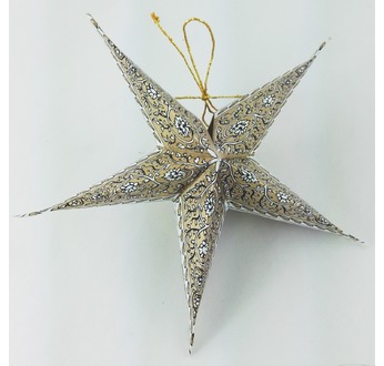 Papertree STAR Set of 5 -Dark Red/Yellow