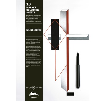 PEPIN Bloc pré-dessiné pour marqueurs Moderne pp14,95€