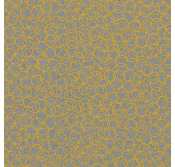 PAPERTREE 50*70 110g BUBBLES Gris/Jaune