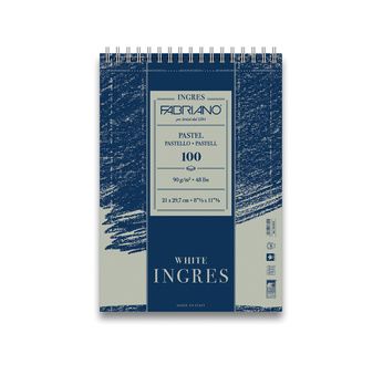 FABRIANO INGRES -Bloc 21x29,7-90 gsm-blanc-100 Feuilles