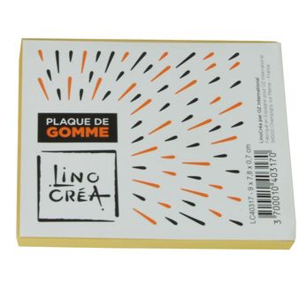 Rubber Carving Block 9 x 7,8 x 0,7 cm