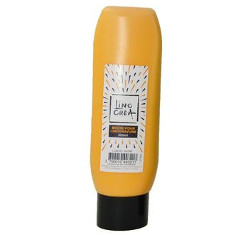 LinoCrea - Encre tube 300 ml - Jaune