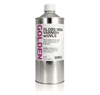 MSA Varnish/UV (Gloss) GOLDEN 946 ml