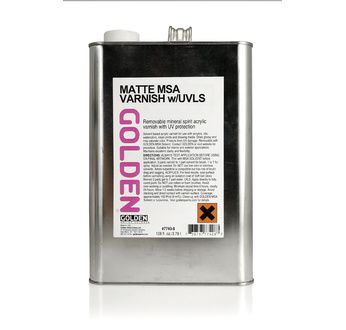 MSA Varnish/UV(Matte) 3,78 L