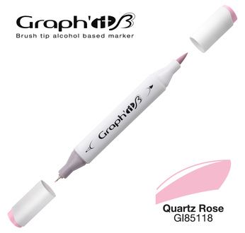 GRAPH'IT MARQUEUR BRUSH 120 couleurs - GRAPH'IT Marqueur Brush 5118 - Quartz Rose