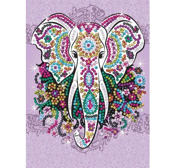 SEQUIN ART - Elephant