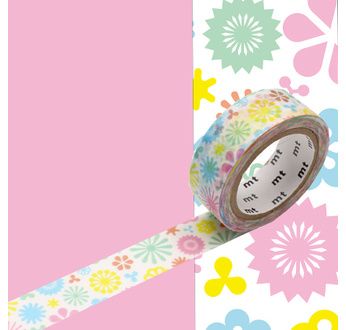 MT EX Motif fleurs pastel