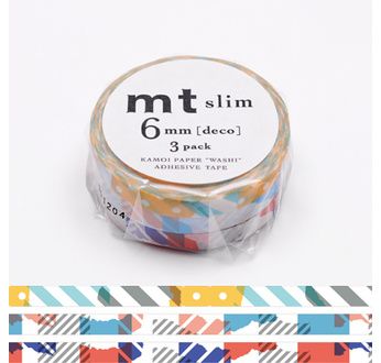 MT SLIM Set de 3 mt slim 6mm deco G