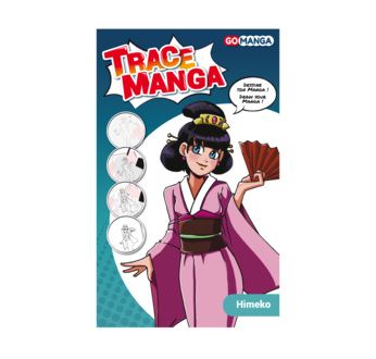GO MANGA - Trace Manga Template "Himeko"