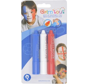 Blister de 3 sticks maquillage GRIMTOUT Sport