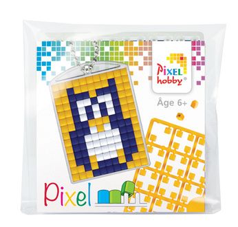 PIXEL Kit créatif porte-clé 4x3cm - Hibou