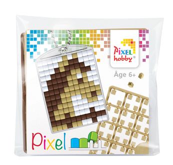 PIXEL Kit créatif porte-clé 4x3cm - Cheval