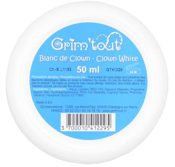 GRIM'TOUT Clown White - 50 ml