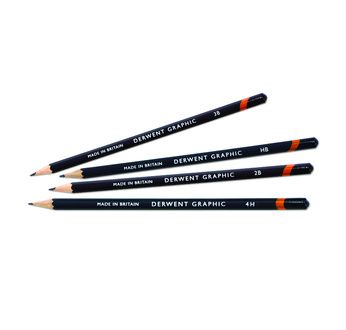 DERWENT GRAPHIC Crayon Graphite - DERWENT - GRAPHIC - crayon graphite 6B