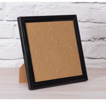 CRYSTAL ART Cadre photo noir 21x21cm