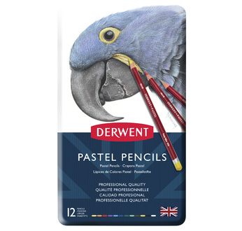 Derwent Pastel Pencil tin of 12
