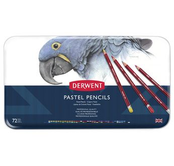 Derwent Pastel Pencil tin of 72