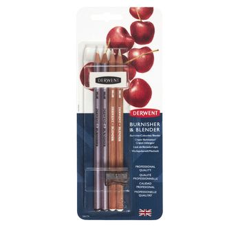 DERWENT - Blister crayon Blender /Mélangeur + Burnisher/Illuminateur