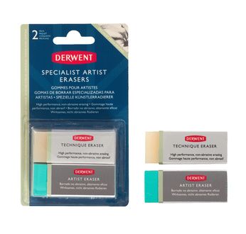 Derwent Technique Eraser 2 Pack