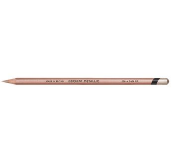 DERWENT METALLIC Metallic coloured pencils - DERWENT - METALLIC - crayon de couleur métallisée Rose Gold