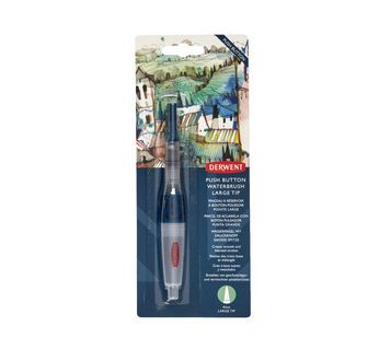 Derwent Push Button Large Tip Waterbrush