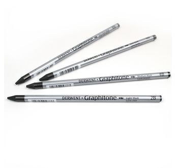 Derwent Watersoluble Graphitone 8B Stick