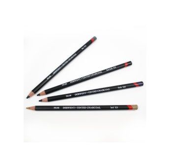 DERWENT TINTED CHARCOAL Crayon fusain teinté