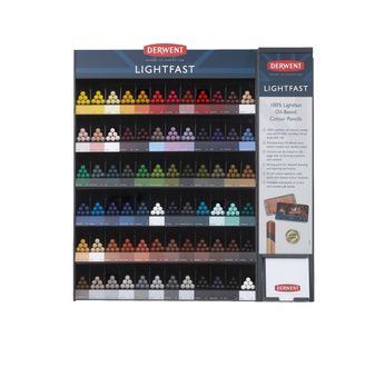 DERWENT - LIGHTFAST - assortiment 72 crayons à l'unité (1x6x72)