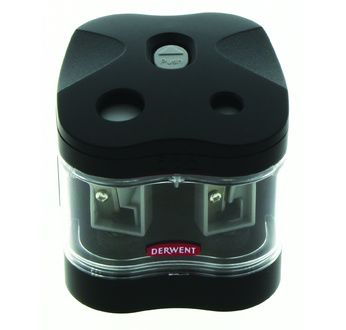 Derwent Battery Operated Twin Hole Sharpener